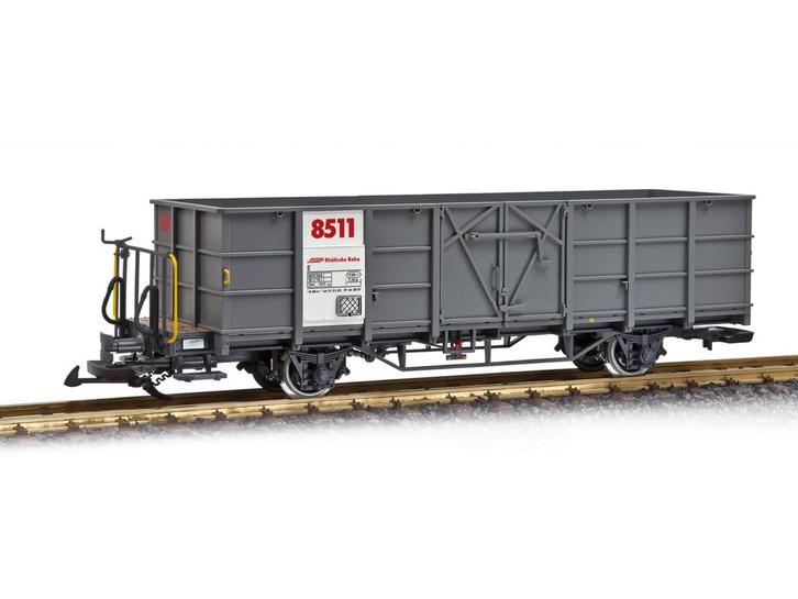 LGB 40881 RhB Hochbordwagen 8511, Metallrader (11/2025), Hobby en Vrije tijd, Modeltreinen | Overige schalen, Overige typen, Nieuw