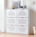 Moderne Schoenenkast met 6 Kleppen – Slank Vrijstaand Model, Huis en Inrichting, Kasten | Schoenenkasten, Verzenden, Nieuw