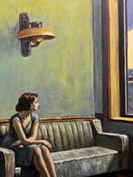 Alexy Berthelot - Waiting time 15, Antiek en Kunst, Kunst | Schilderijen | Modern