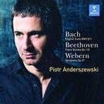 Bach: English Suite, Beethoven: Piano Sonata & Webern:, Cd's en Dvd's, Verzenden, Gebruikt