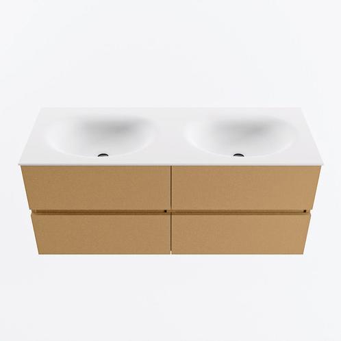 MONDIAZ VICA 120cm badmeubel onderkast Oro 4 lades. Wastafel, Doe-het-zelf en Verbouw, Sanitair, Bad, Nieuw, Ophalen of Verzenden