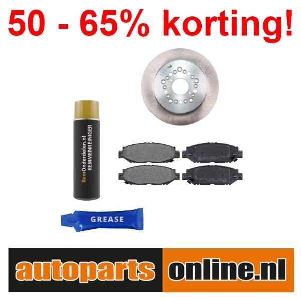 Remschijven + Remblokken Lexus Sc achterzijde, Auto-onderdelen, Besturing, Nieuw, Lexus, Verzenden