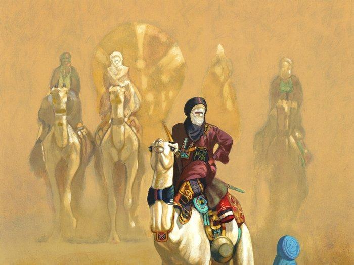 Hocine Ziani (1953) - Larrivée au camp, Antiek en Kunst, Antiek | Overige Antiek