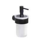 Zeepdispenser Sapho Pirenei Hangend 125 ML Mat Zwart /, Ophalen of Verzenden, Nieuw, Bad