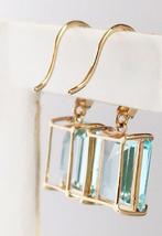 Zonder Minimumprijs - Oorbellen - 14 karaat Geel goud Topaas, Sieraden, Tassen en Uiterlijk, Oorbellen, Nieuw