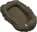 MamaLoes Soft Cotton Ruffle Groen Babynest, Kinderen en Baby's, Verzenden, Nieuw