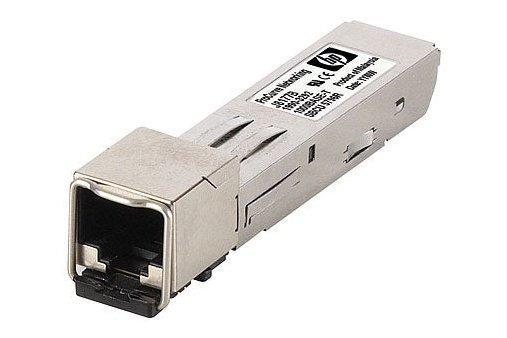 HPE X120 1G SFP RJ-45 T netwerk transceiver module Koper, Computers en Software, Netwerkkaarten, Zo goed als nieuw, Ophalen of Verzenden