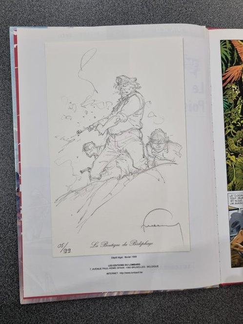 Bernard Prince T17 - Le Poison vert + dédicace + ex-libris -, Boeken, Stripboeken
