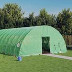 vidaXL Tuinkas met stalen frame 96 m² 16x6x2,85 m groen, Verzenden, Nieuw