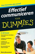 Voor Dummies   Effectief communiceren voor Dum 9789045350578, Zo goed als nieuw