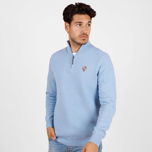 -29% Q1905  Q1905 Trui woudrichem ochtend  maat XXXL, Kleding | Heren, Truien en Vesten, Blauw, Nieuw, Verzenden