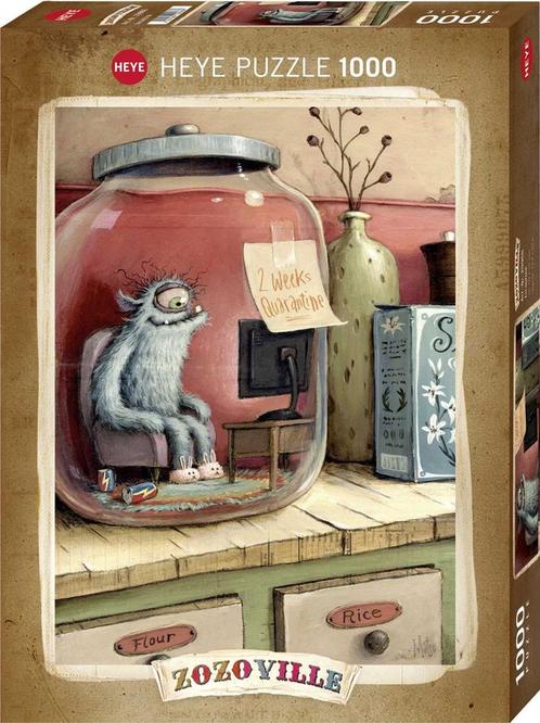 Zozoville - Jarantine Puzzel (1000 stukjes) | Heye - Puzzels, Hobby en Vrije tijd, Denksport en Puzzels, Nieuw, Verzenden