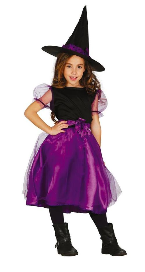 Halloween Jurk Kind Paars, Hobby en Vrije tijd, Feestartikelen, Nieuw, Verzenden