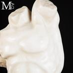 Beeld, Marble Man - 660 mm - Zeer waardevolle witte