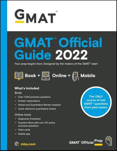 GMAT Official Guide 2022 9781119793762, Boeken, Wetenschap, Zo goed als nieuw, Verzenden