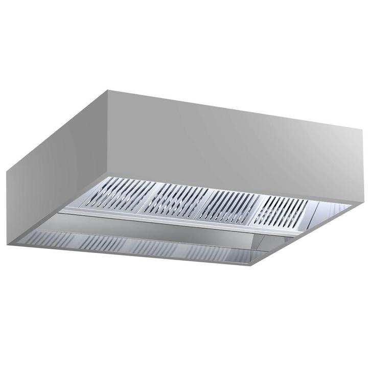 GGM Gastro | Inductie plafond afzuigkap - 2000mm - met |, Witgoed en Apparatuur, Afzuigkappen, Inbouw, 800 m³ per uur of meer