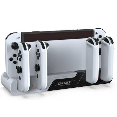 Dobe Joy-Con charging dock voor Switch / Switch OLED, Spelcomputers en Games, Spelcomputers | Overige Accessoires, Verzenden
