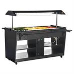 Warmhoud Buffet | Zwart | 4x 1/1GN | 135,6(h) x 105,8(b)..., Zakelijke goederen, Horeca | Keukenapparatuur, Verzenden, Nieuw in verpakking