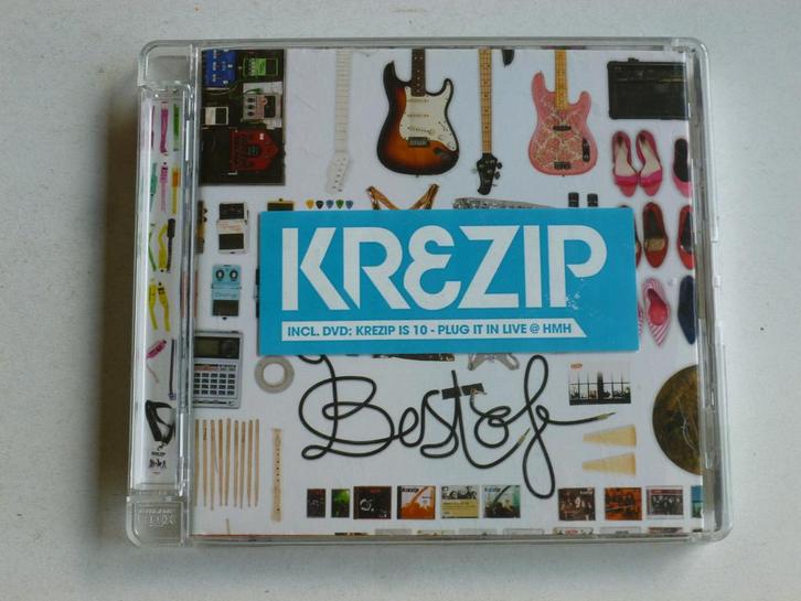 Krezip - Best of ( CD + DVD), Cd's en Dvd's, Cd's | Pop, Zo goed als nieuw, Verzenden