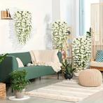 MEGADEAL Kunst hangende bloemen wit - 2+2 gratis, Verzenden, Nieuw
