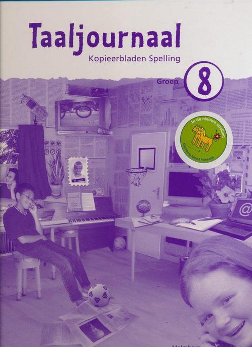 Taaljournaal (2) kopieerbladen Spelling groep 8, Boeken, Schoolboeken, Nieuw, Verzenden