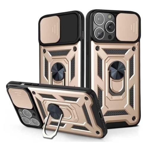 iPhone 13 Mini - Armor Hoesje met Kickstand en Camera, Telecommunicatie, Mobiele telefoons | Hoesjes en Frontjes | Apple iPhone