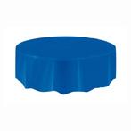 Blauw Tafelkleed Rond 2,13m, Verzenden, Nieuw