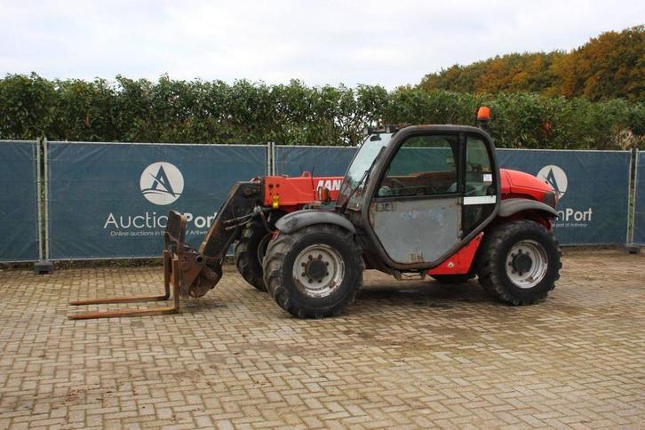 Veiling: Verreiker Manitou MLT627T Diesel 74kW 2700kg 6m 200, Zakelijke goederen, Machines en Bouw | Kranen en Graafmachines, Verreiker