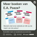 Examenbundel vwo Maatschappijwetenschappen 2018/2019, Boeken, Schoolboeken, Verzenden, Zo goed als nieuw, E.A. Poeze