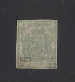 Spanje 1854 - 2 Kwartalen van het Spaanse wapen met, Gestempeld