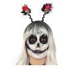 Halloween Haarband Gekroonde Schedel, Verzenden, Nieuw