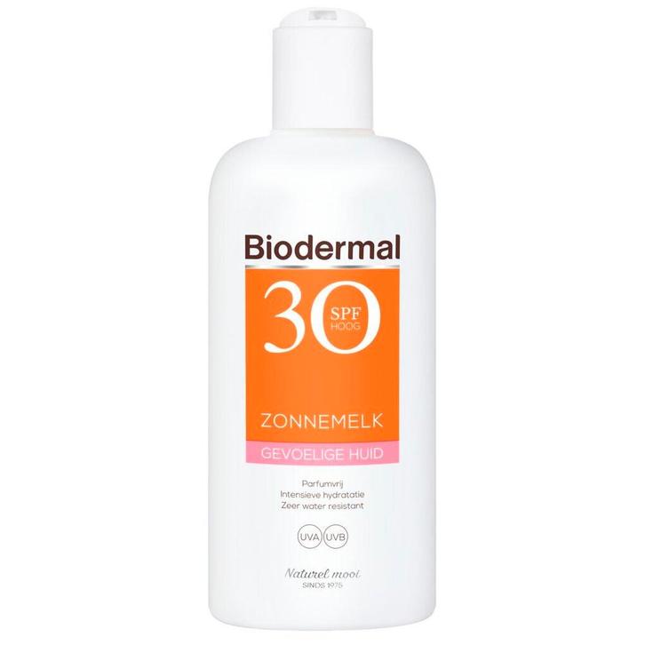 Biodermal Gevoelige Huid SPF30 Zonnemelk, Sieraden, Tassen en Uiterlijk, Uiterlijk | Lichaamsverzorging, Nieuw, Verzenden