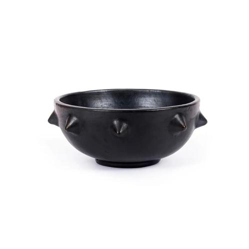 BAZAR BIZAR THE BURNED ETHNIC BOWL – ZWART TERRACOTTA (HUI, Huis en Inrichting, Brandblussers en Brandkasten, Nieuw, Ophalen of Verzenden