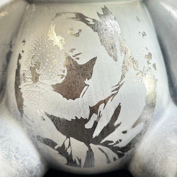 Daluxe Art - 1999 • “Silver Angel Bear”, Antiek en Kunst, Kunst | Designobjecten