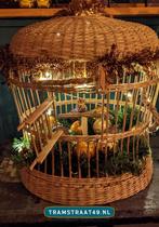 Houten vogelkooien | vogelkooi decoratie | winkelpresentatie, Decoratie, Nieuw zonder verpakking, Ophalen