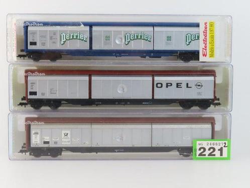 Electrotren H0 - 5525/5510 - Modeltrein goederenwagon (3) -, Hobby en Vrije tijd, Modeltreinen | H0