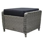 Ibiza voetenbank 64x52xH43 cm grijs, Tuin en Terras, Tuinmeubel-accessoires, Ophalen of Verzenden, Nieuw