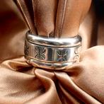 Zilveren robuuste heren ring | Good Times (zilveren ring), Sieraden, Tassen en Uiterlijk, Ringen, 20 of groter, Gebruikt, Heer
