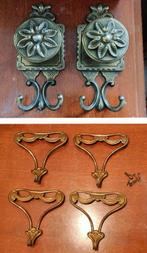 G - Set kapstokhaken (6) - Ottone - Decoratie, slingers en