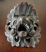Indonesische Barong houten leeuwsculptuur — met de hand, Antiek en Kunst