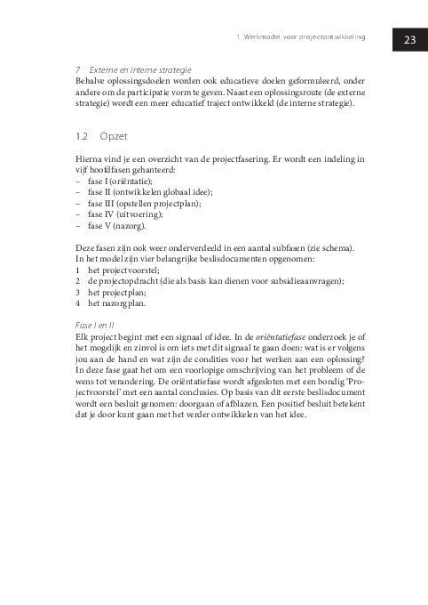 Projectmatig werken voor de non profitsector 9789462364875, Boeken, Studieboeken en Cursussen, Zo goed als nieuw, Verzenden