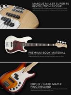 4- en 5-snarige basgitaren van Sire Marcus Miller voorradig, Muziek en Instrumenten, Snaarinstrumenten | Gitaren | Bas, Nieuw