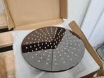 Salenzi hoofddouche 30 cm black titanium, Ophalen of Verzenden, Nieuw, Douche