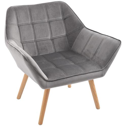 TRUUSK Oorfauteuil Relaxstoel - Scandinavisch Design - Fluwe, Huis en Inrichting, Stoelen, Nieuw, Verzenden
