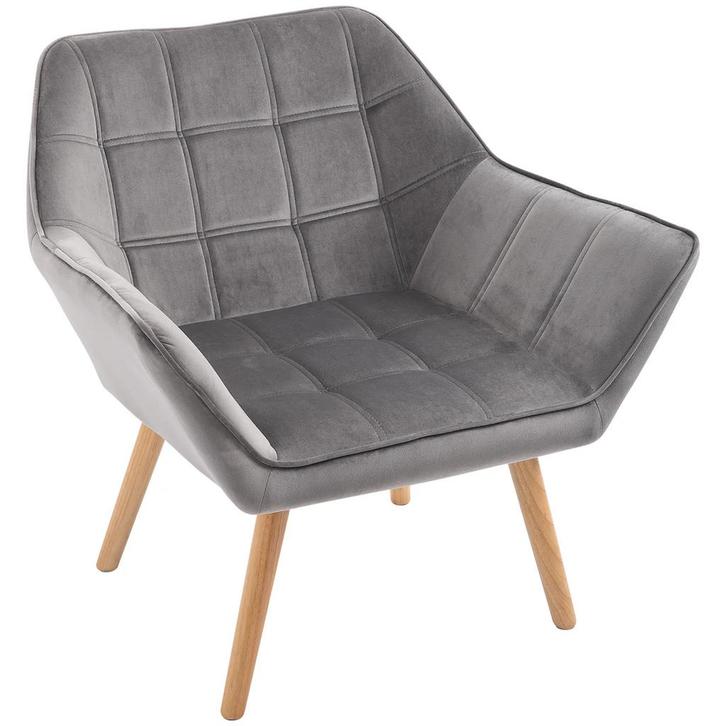 TRUUSK Oorfauteuil Relaxstoel - Scandinavisch Design - Fluwe, Huis en Inrichting, Stoelen, Nieuw, Verzenden