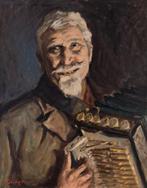 Cornelis de Kort (1910-1996) - Composition with an accordion