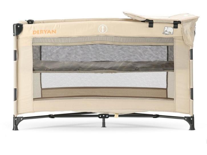 Deryan Luxe Campingbed - Inclusief transporttas en, Caravans en Kamperen, Kampeermeubelen, Zo goed als nieuw, Verzenden
