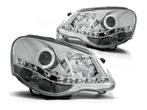 Daylight Chrome LED DRL koplampen geschikt voor VW Polo 9N3, Verzenden, Nieuw, Volkswagen