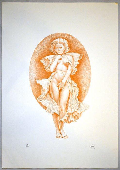 Aslan - Alain Gourdon - Le déshabillé, Antiek en Kunst, Antiek | Overige Antiek