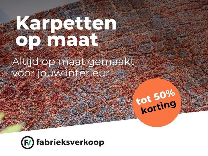 Luxe karpetten op maat, stijl en comfort en 50% voordeel, Huis en Inrichting, Stoffering | Tapijten en Kleden, 200 cm of meer